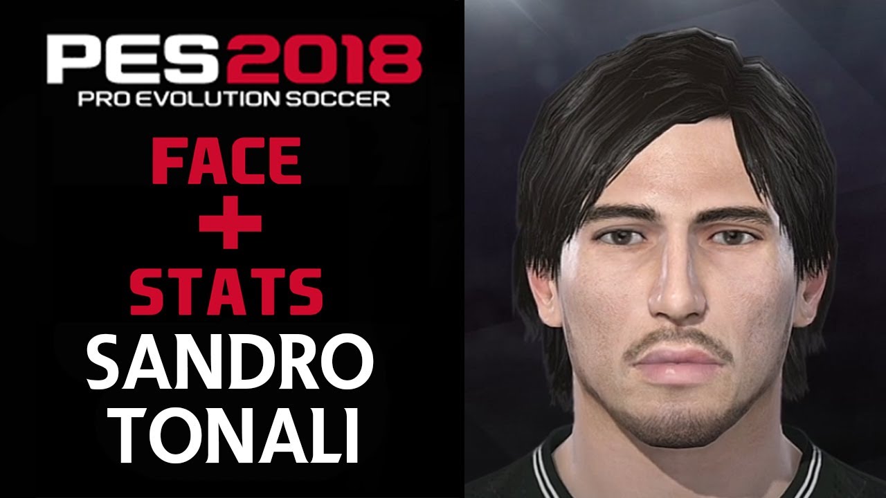 COMO CREAR A SANDRO TONALI EN PES 2018 | HOW TO CREATE | FACE Y STATS 2023 | COMO FAZER