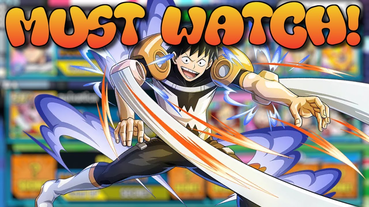 LVL. 110 SERO PVP SHOWCASE!!! (My Hero Ultra Impact)
