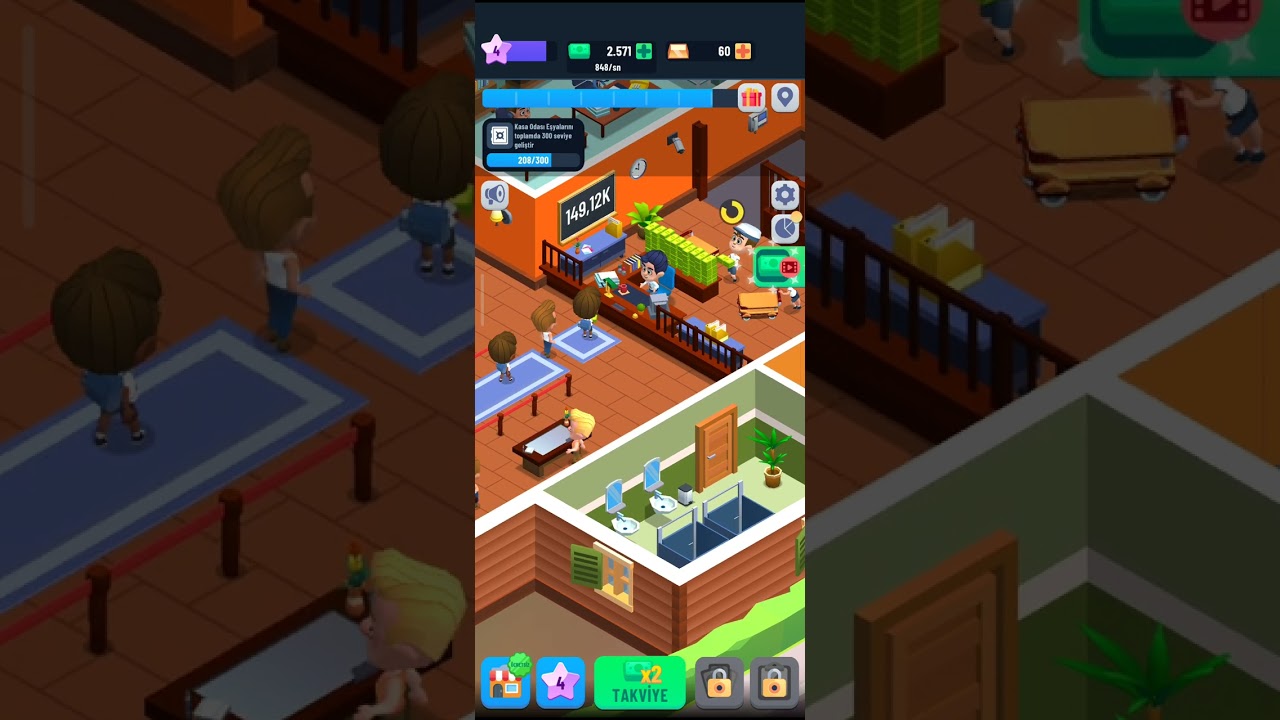 0'dan 100'e Banka Kuruyoruz | İdle Bank Tycoon