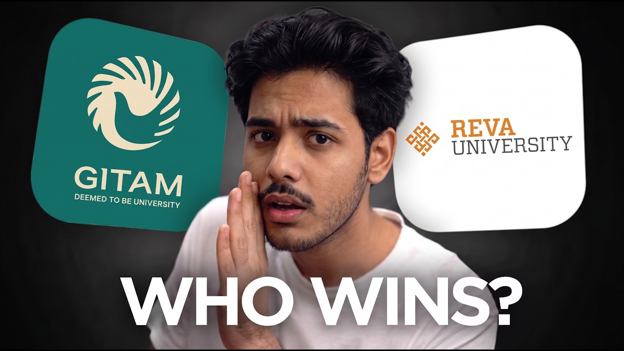 GITAM University vs REVA University for BBA | Placements, Fees, ROI & Campus Comparison 2026