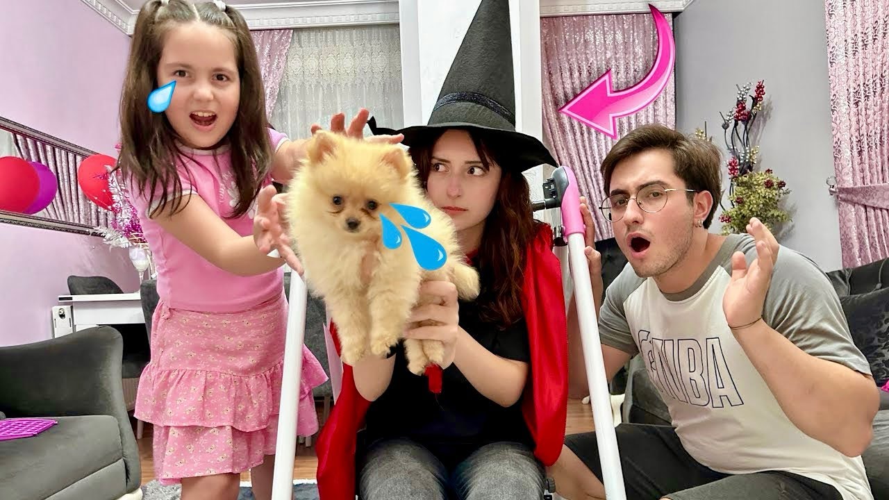 EYVAH‼️EVİMİZE CADI VE KÖPEĞİ TACİ GELDİ NELER OLUYOR‼️ZEYNEP HİRANUR 