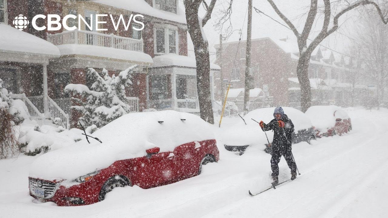 Record-breaking storm cancels school across southern Ontario