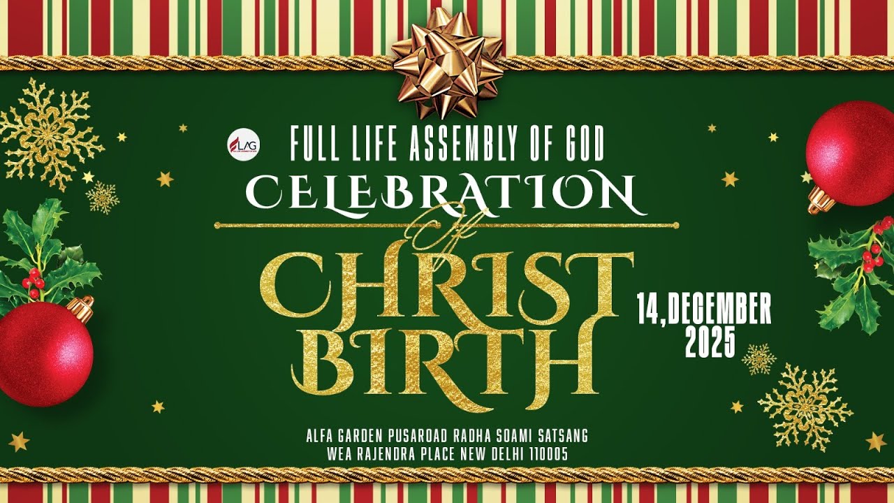 Tamil Christmas Celebration | 2025 - | FLAG | Rev. Solomon Kings |14-12-2025