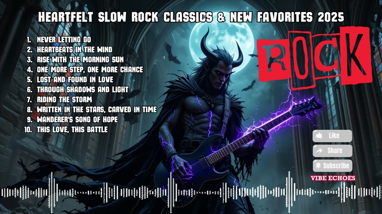 Heartfelt Slow Rock Classics&New Favorites 2025 | Slow rock hits 2025 | soul rock songs 2024