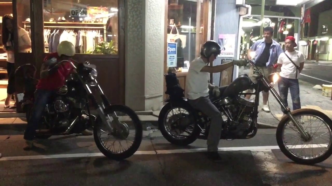 2016.09.03.FAGRASS 1st アニバーサリーイベントのワンシーン!!HARLEYDAVIDSON!!アメカジ!!