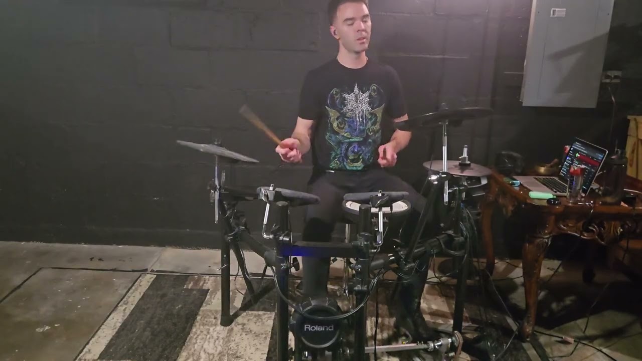 Amon Amarth - Death in Fire Drum Cover