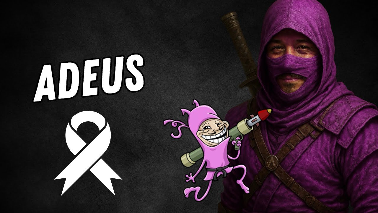 ADEUS, NINJA ROSA 🖤