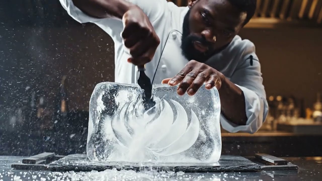 Culinary Magic: The Birth of Ice Blossom