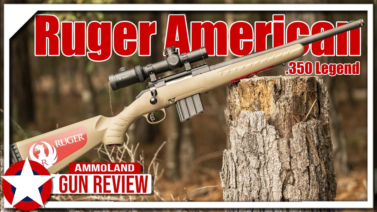 Обзор винтовки Ruger American Rifle .350 Legend