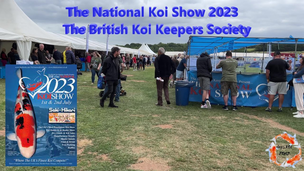 The National Koi Show 2023 The British Koi Keepers Society #keepsmiling #koi #koishow