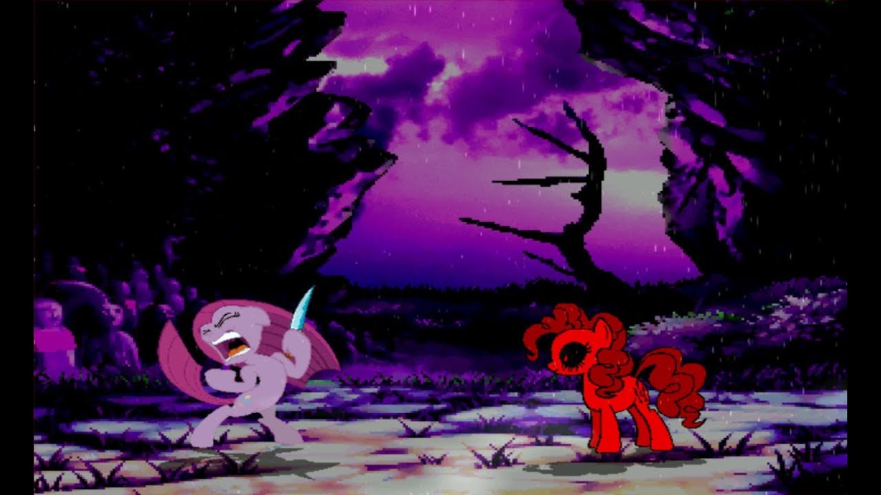 [Fighting Is Magic: MUGEN] Pinkamena Vs Zalgopie (The Silent Killer Pony Vs The Demonic Crimson)