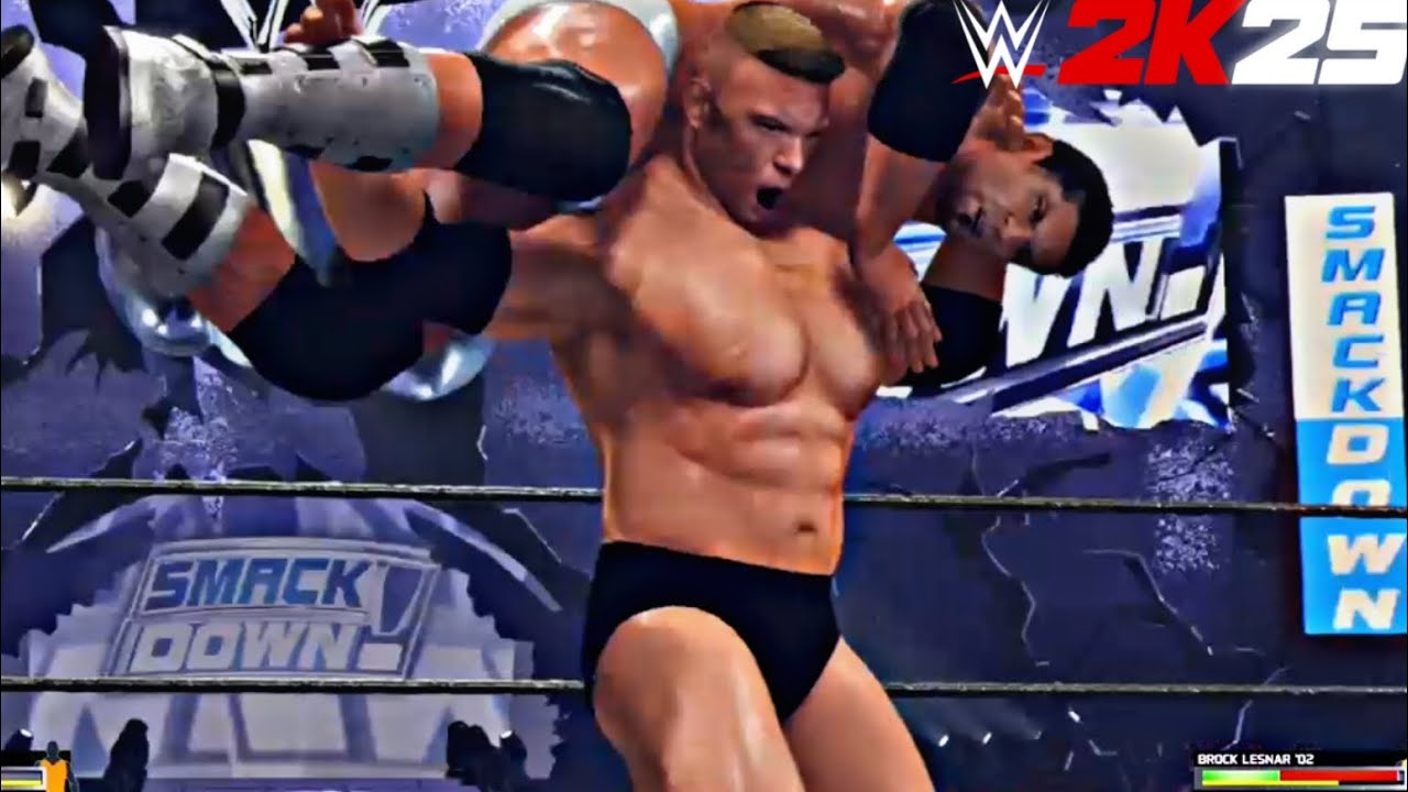 WWE 2K25 BATISTA 05 VS BROCK LESNAR 03 