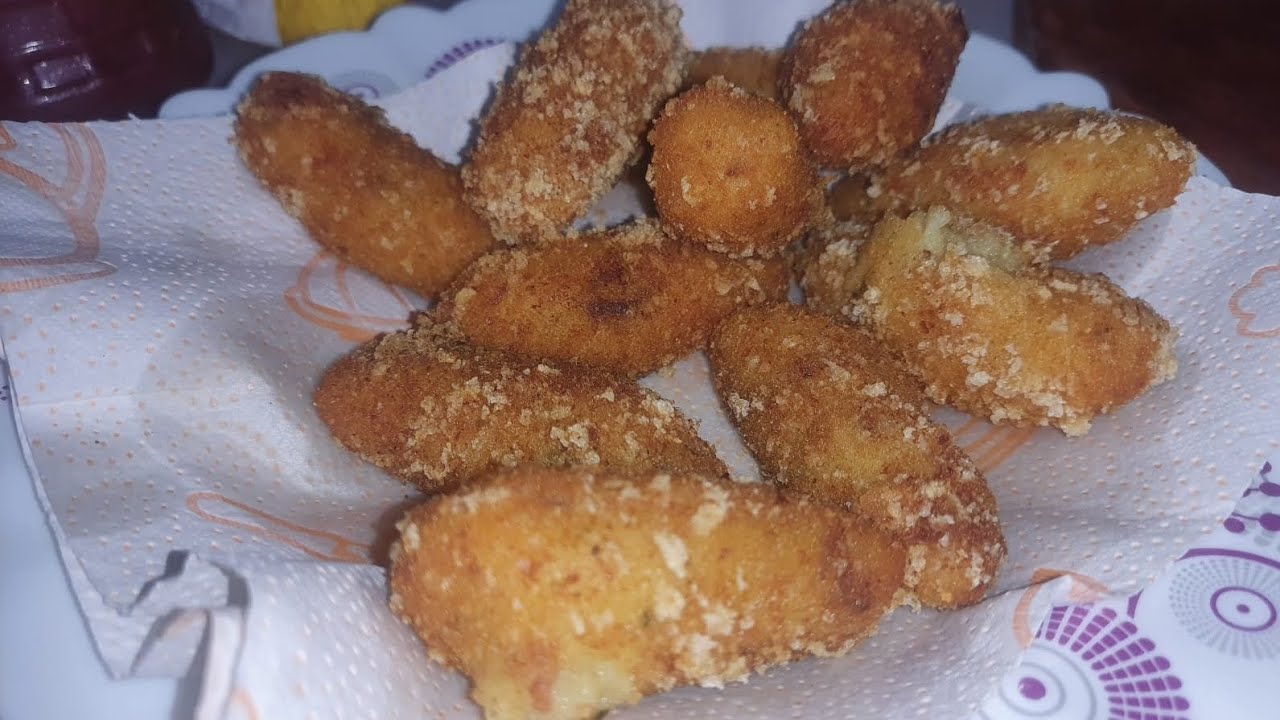BOLINHO DE BATATA COM BACON / MASSA FÁCIL DE FAZER