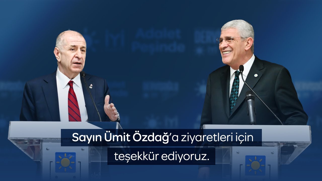 Genel Başkanımız Sn. Müsavat Dervişoğlu ve Zafer Partisi Genel Başkanı Sn. Ümit Özdağ ortak açıklama