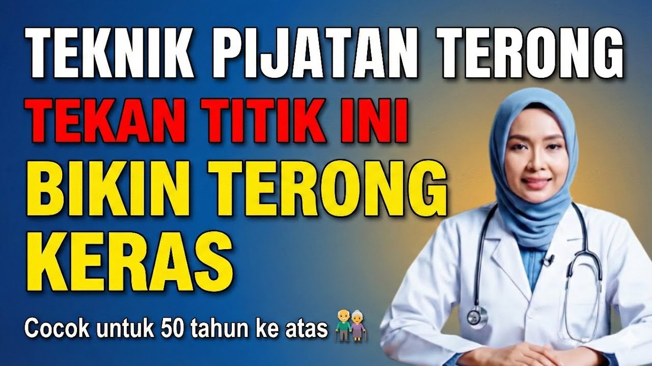 1 MENIT SEHARI !! 3 TITIK PIJAT KEMBALIKAN VITALITAS PERIA USIA 50+