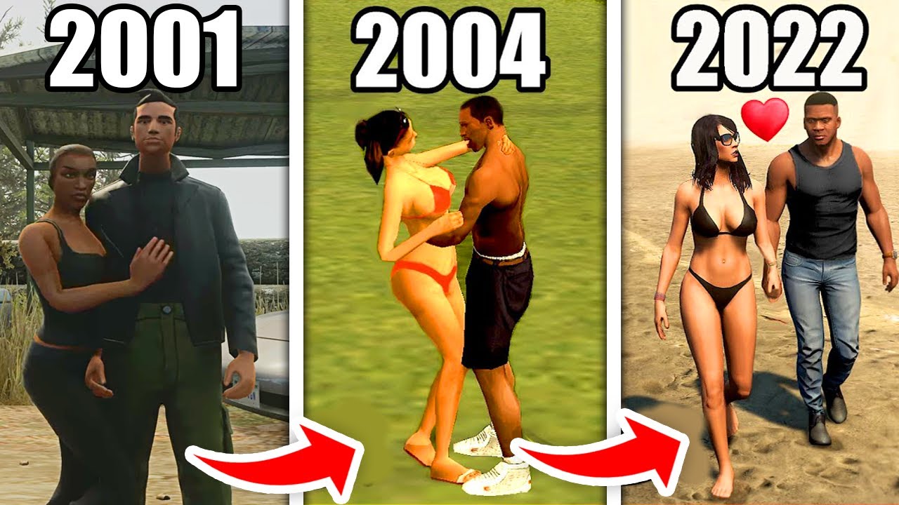 La EVOLUCIÓN de las Novias en la Saga GTA
