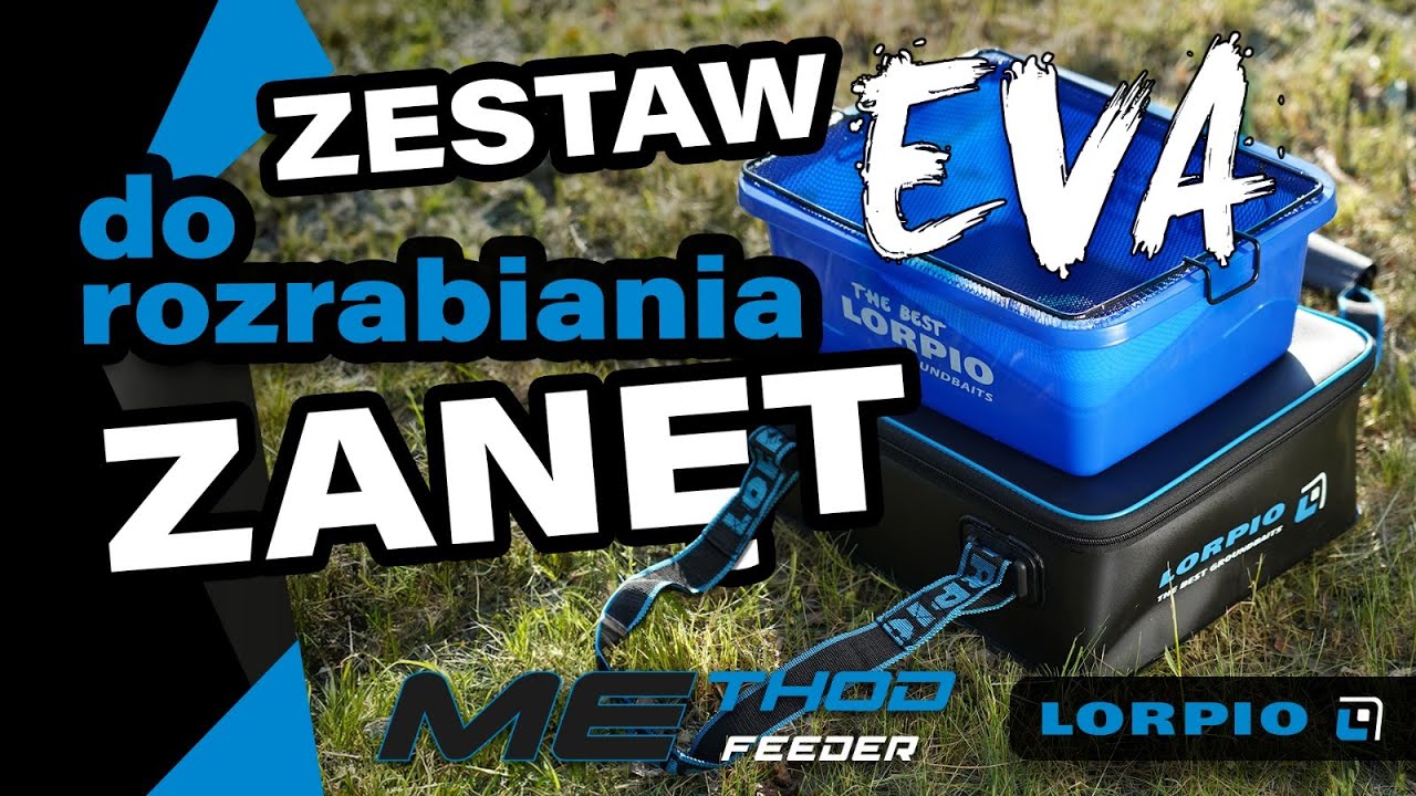 Zestaw EVA do Rozrabiania Zanęt Lorpio Method Feeder