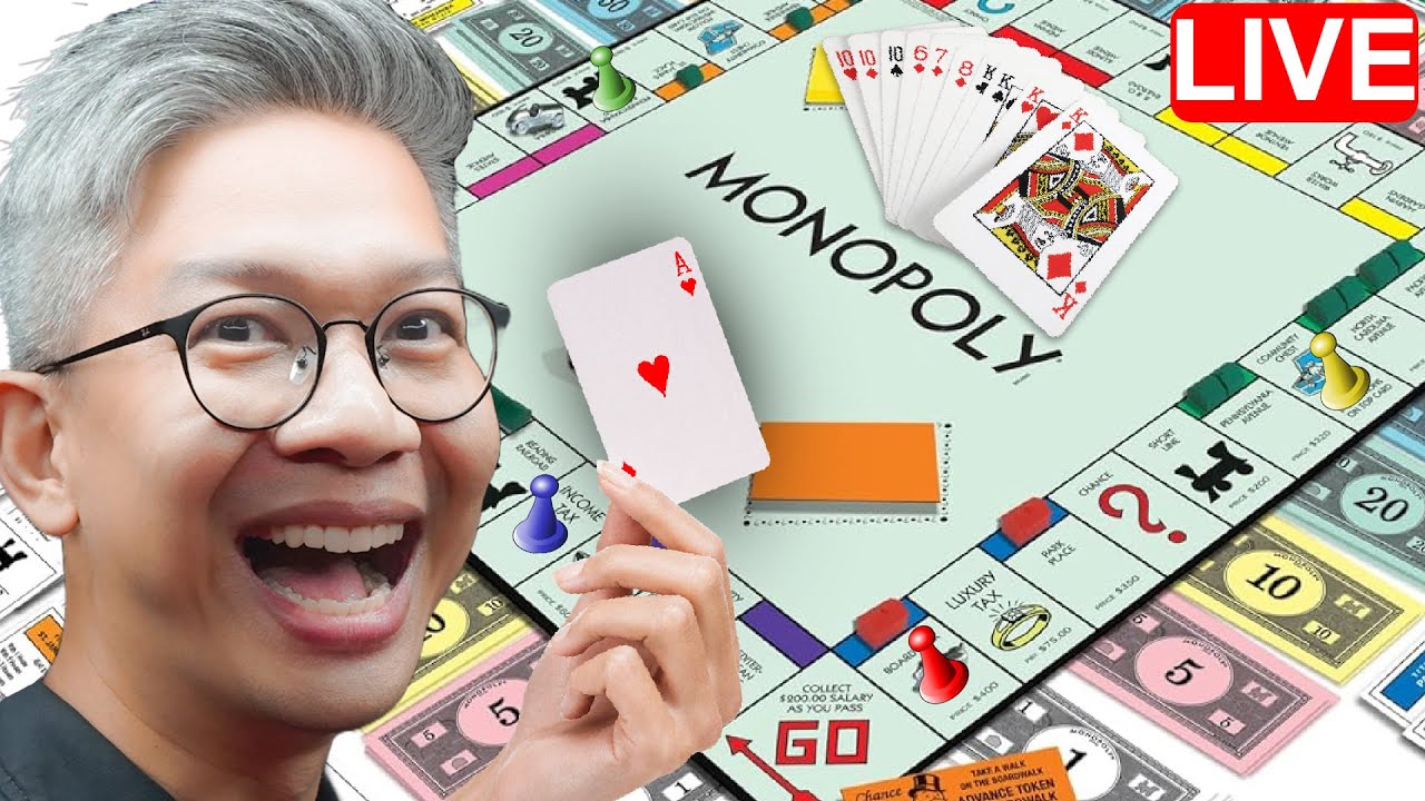 MAIN MONOPOLI TAPI PAKAI KARTU REMI!!