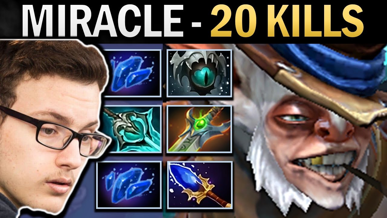 Meepo Dota Gameplay Miracle with Shard and 20 Kills