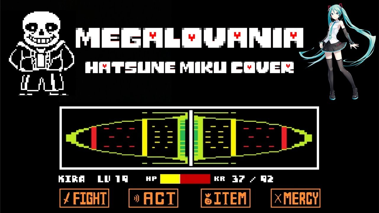 Megalovania, but it's HATSUNE MIKU!