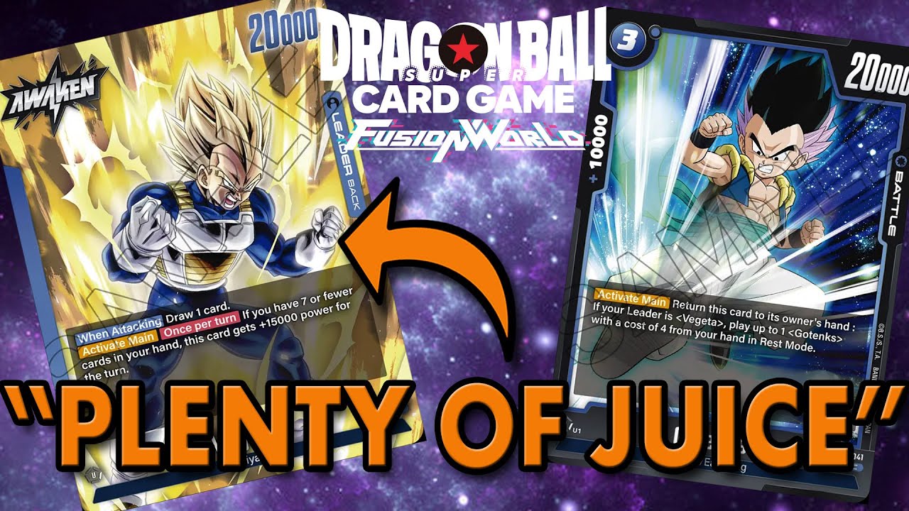 Blue Vegeta Deck Tech & Gameplay | Fusion World - Blazing Aura