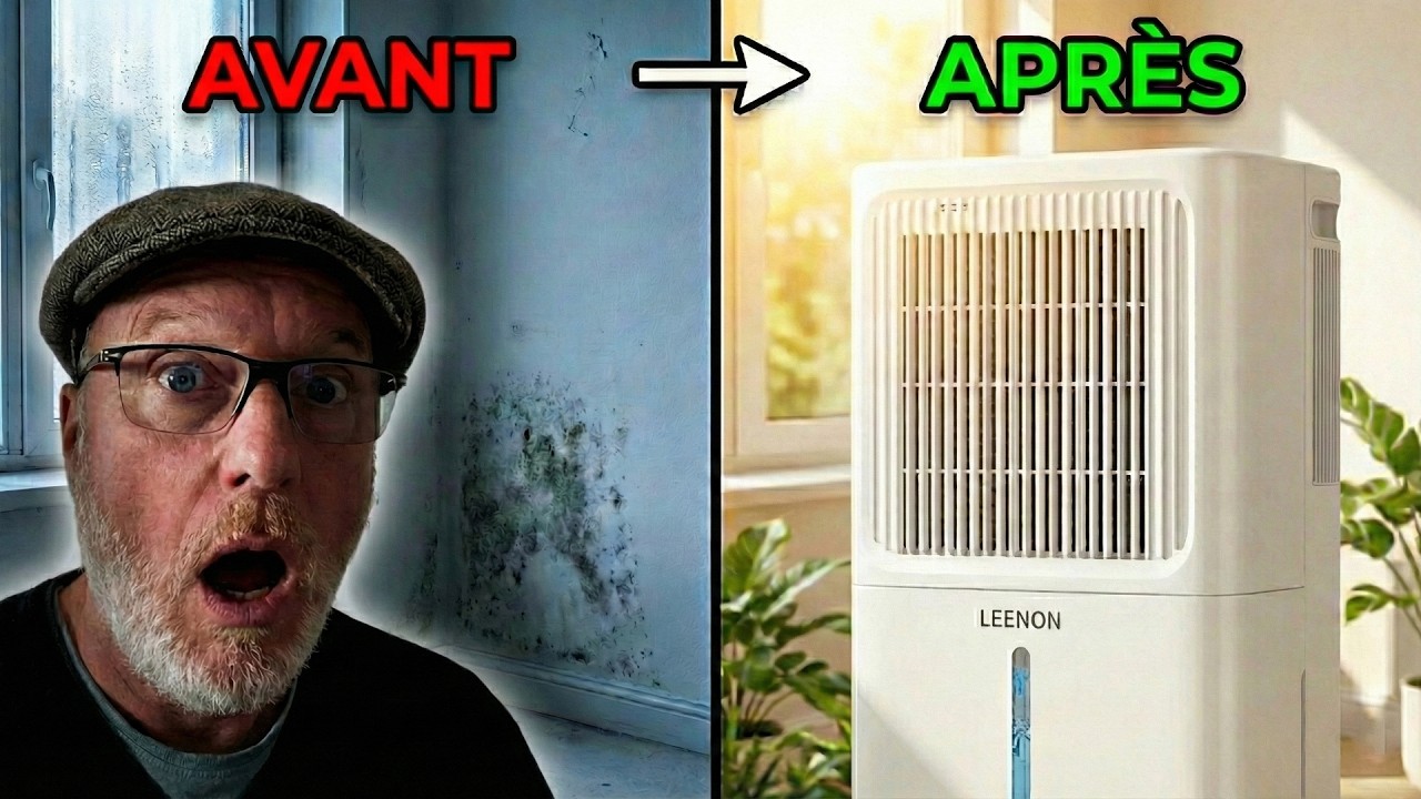 L'Humidité vous gâche la vie ? L'appareil que vous avez oublié pour votre confort. TEST LEENON 12L