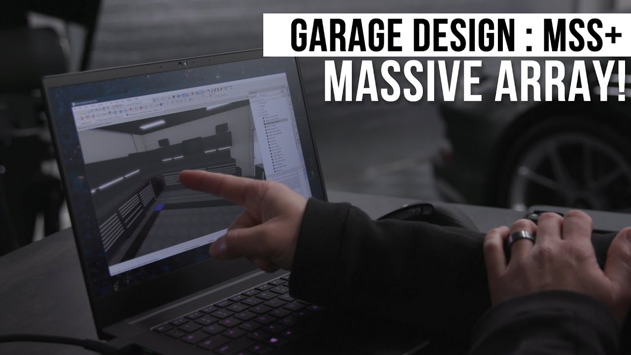 Garage Design: MSS+ Cabinets Galore!