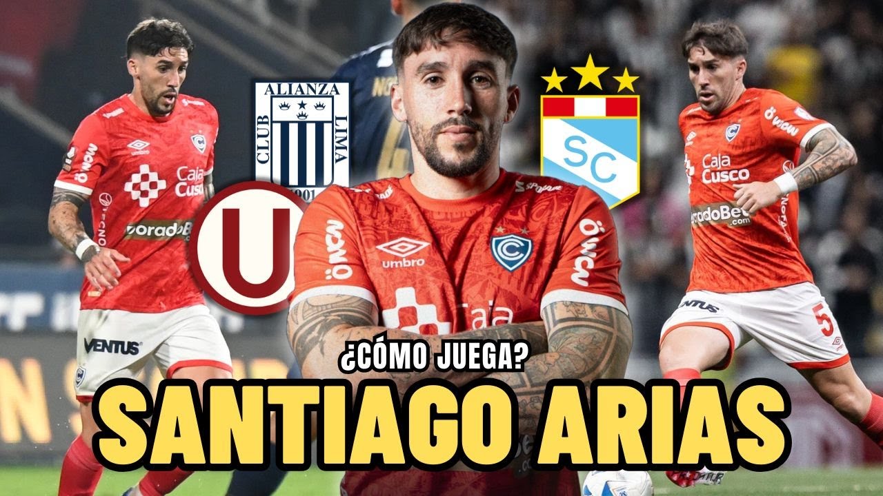 ¿Cómo Juega SANTIAGO ARIAS ? 🇺🇾 | ¡El Fichaje Sorpresa que TODOS quieren en la LIGA 1!