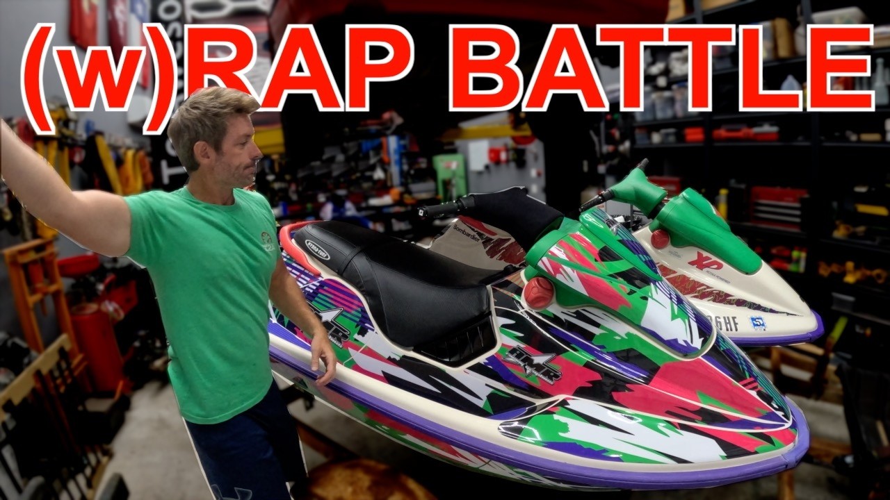 DIY JET SKI WRAP (and a surprise)