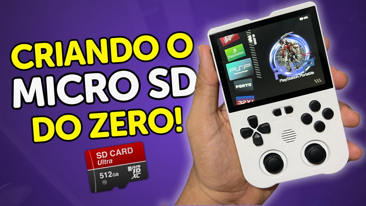 XU10: CRIANDO UM MICROSD NOVO COM O SISTEMA MAIS ATUALIZADO