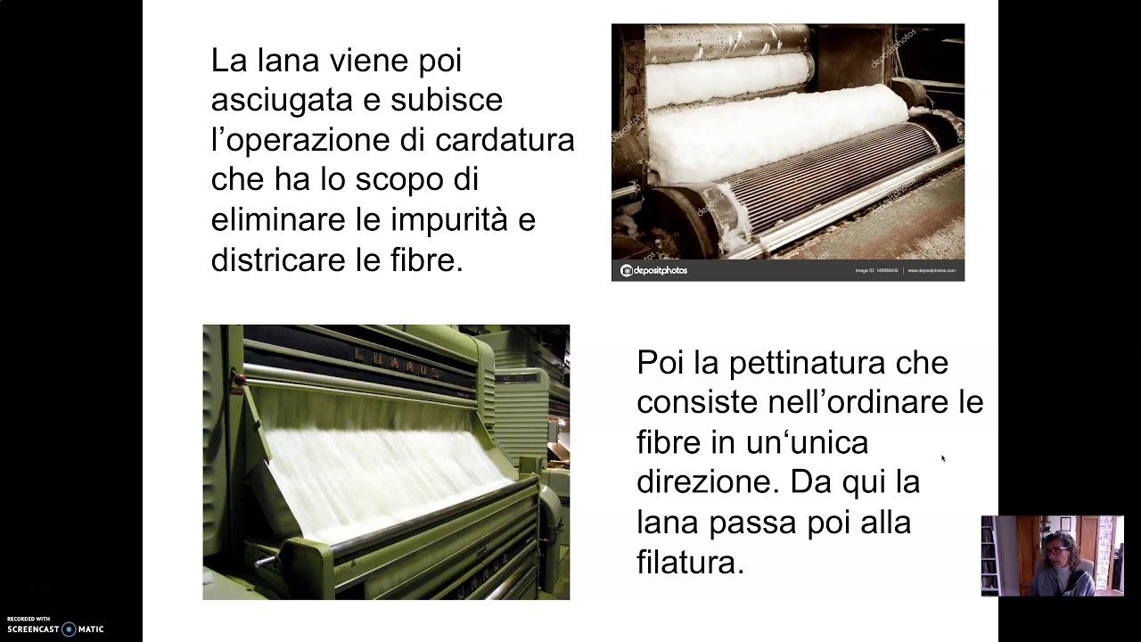 Le fibre tessili: la lana
