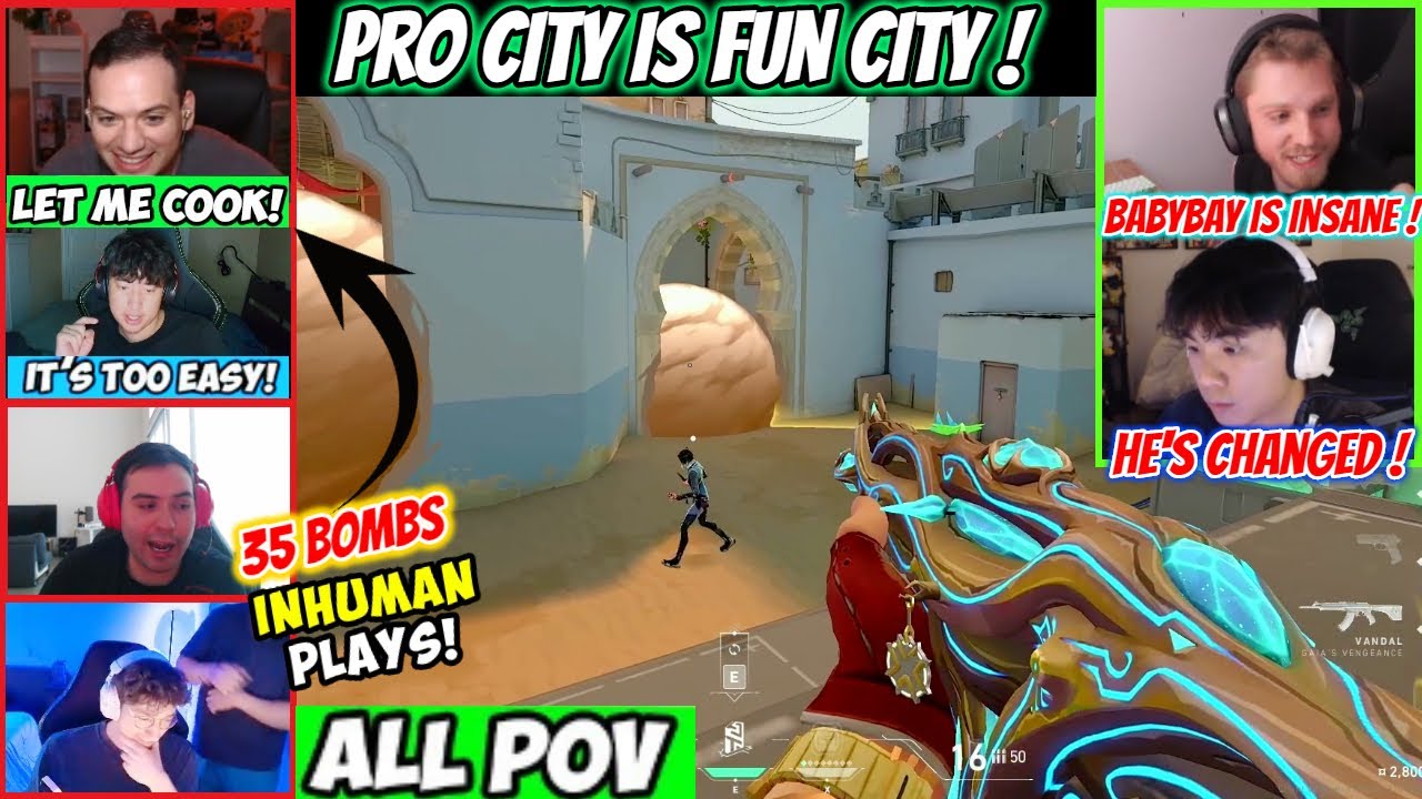 Valorant 10 Man Pro City Plays Ft. Demon1 Cryo Keznit Babybay Marved gMd Koalanoob Traded Dark3st
