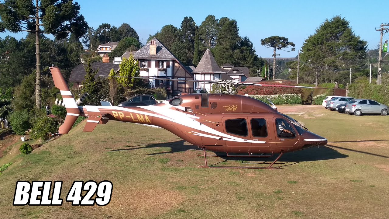 Acionamento e decolagem -- Bell 429 GlobalRanger -- PP-LMA