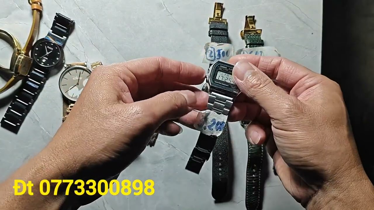 Thanh lý đồng hồ casi ô dịp cuối năm