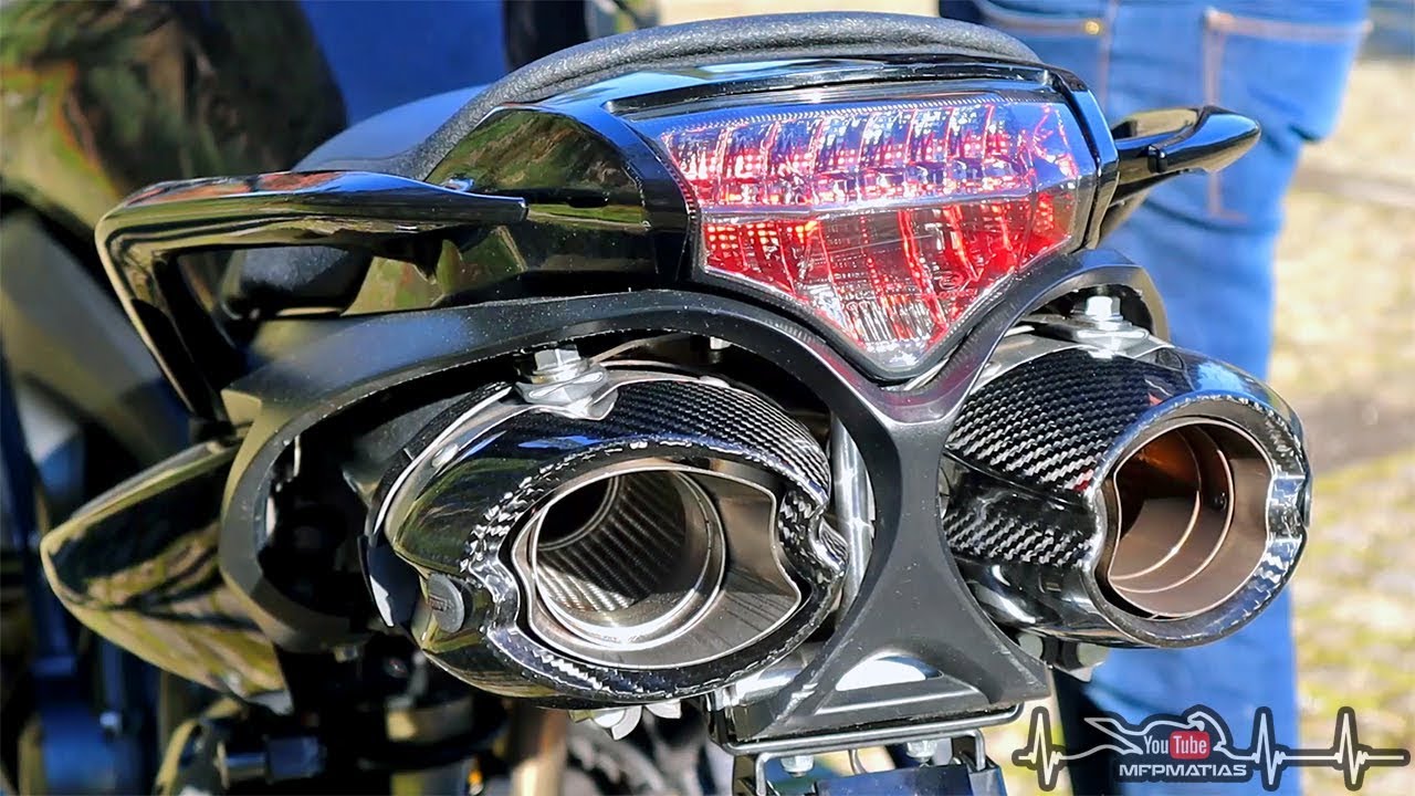 YAMAHA FZ6 - MIVV Suono Exhausts + Arrow Decat | FLYBY
