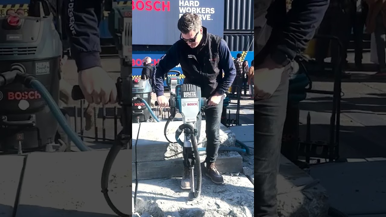 New Bosch Brute Turbo Breaker Hammer