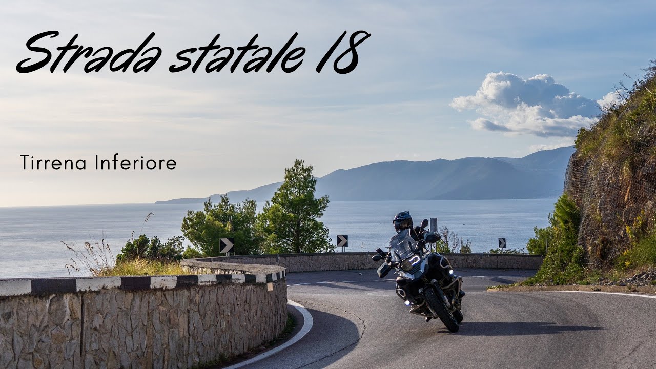 La strada costiera pi&ugrave; bella da fare in moto - mototour tra Campania e Calabria SS18