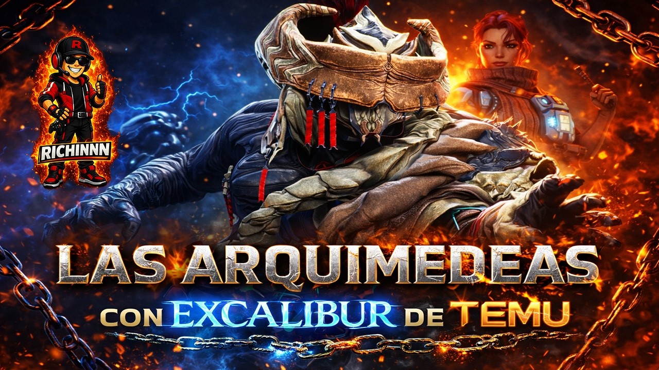LAS ARQUIMEDEAS 🔥 con EXCALIBUR de TEMU | ¿Build Rota o Meme? ⚔️ Warframe Español