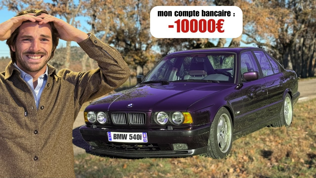 L'état réel de ma BMW e34 540i... la douche froide !