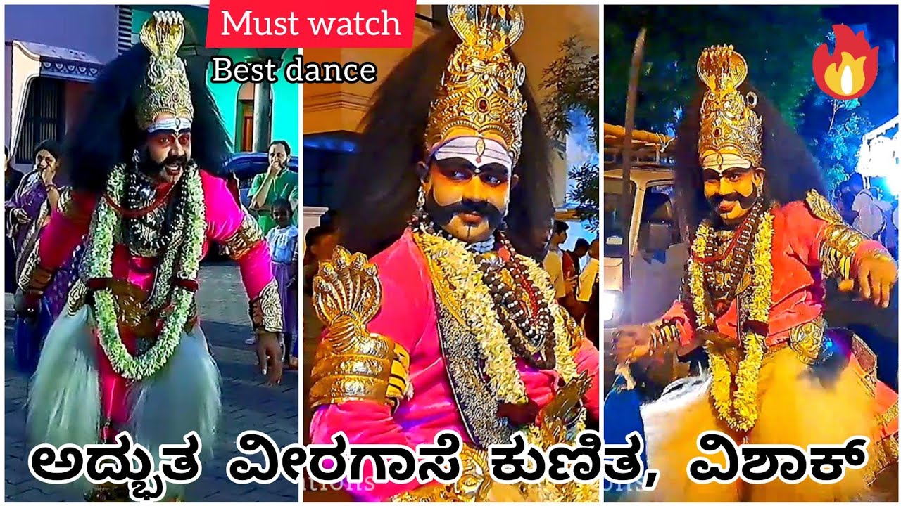 Amazing veeragase dance by Vishak | karnataka folk dance | Bangalore | Ashira creations | Hindu