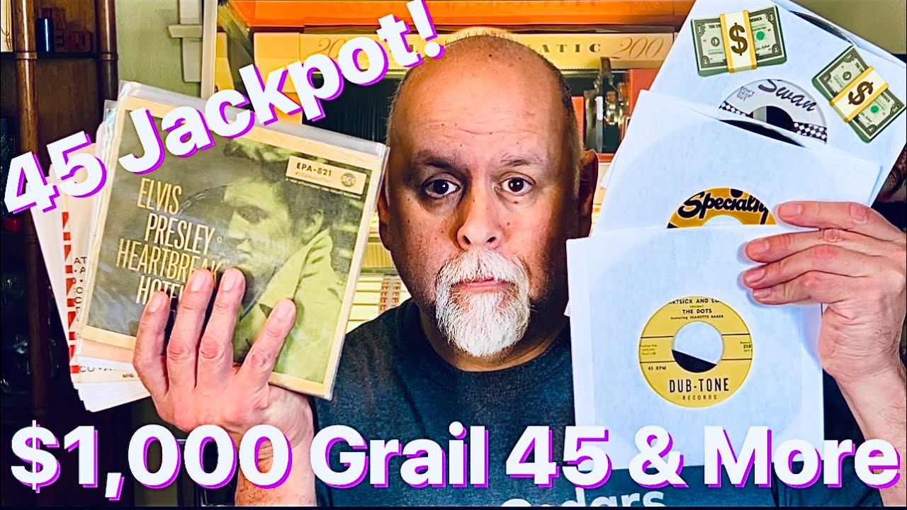 50000 Records Haul. What A $1,000 Grail 45 Sounds Like. 45s I Added To My Collection From DIG # 3.