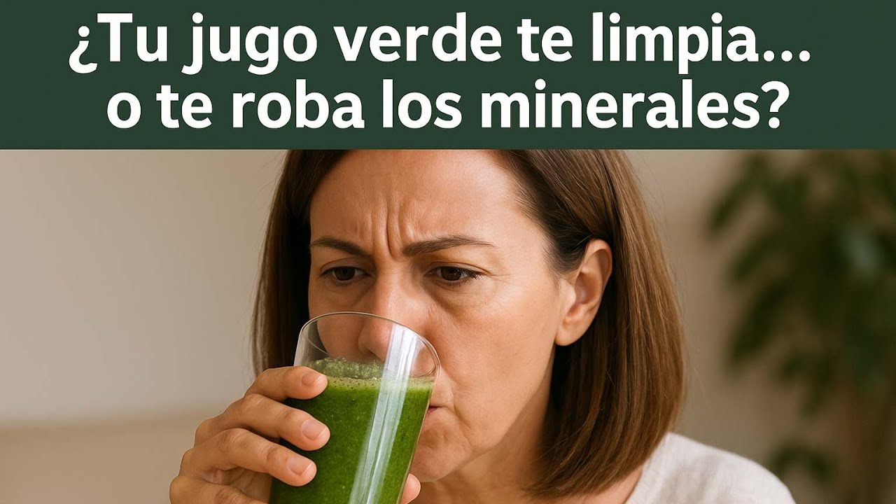 La verdad oculta del jugo verde: saludable por fuera, traicionero por dentro