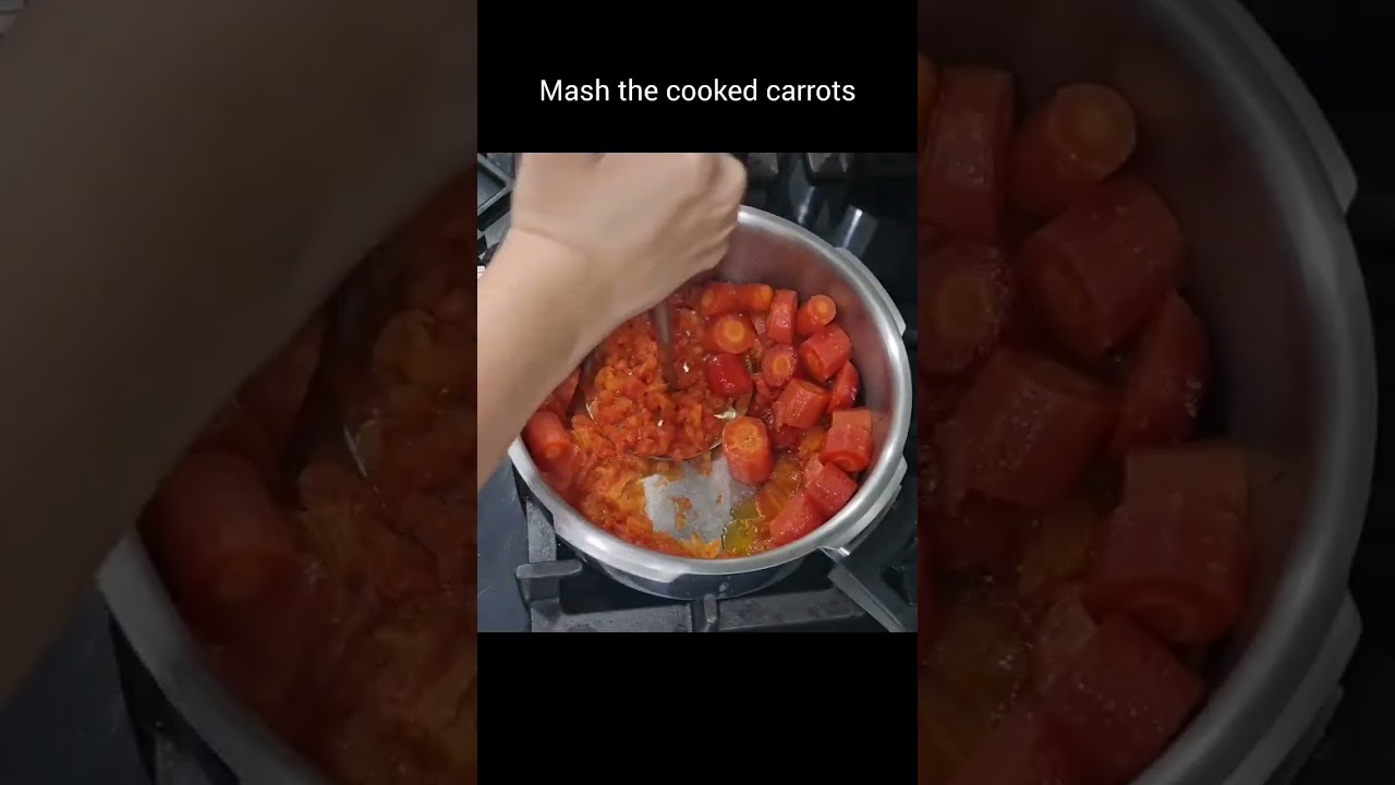 No grating ,Quick & Easy Gajar Halwa Recipe | Cooker recipe