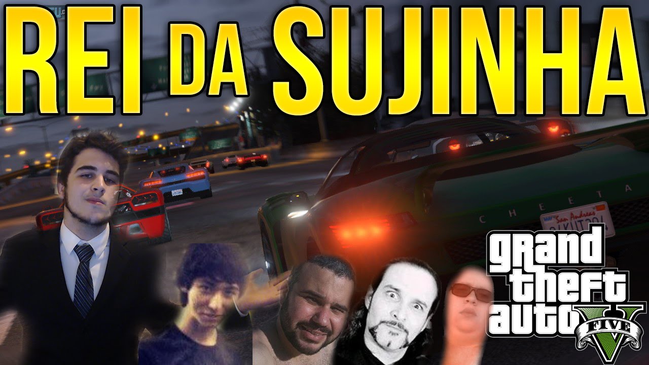 REI DA SUJINHA ft. Hayashi, SO7, Colono e Stolen - Corrida GTA Online