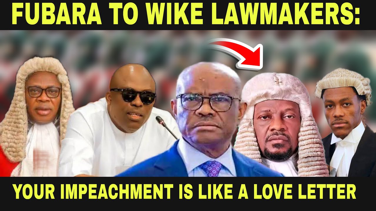 FUBARA SENDS SHOCKWAVES TO WIKE LAWMAKERS, CALLS THEIR IMPEACHMENT LETTER A LOVE LETTER