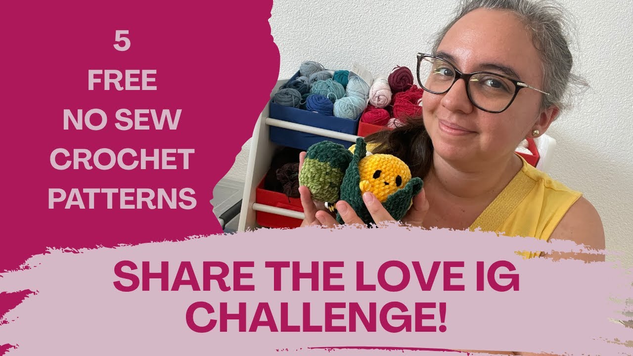 #ShareTheLoveIGChallenge 5 FREE CROCHET PATTERNS tested and reviewed!