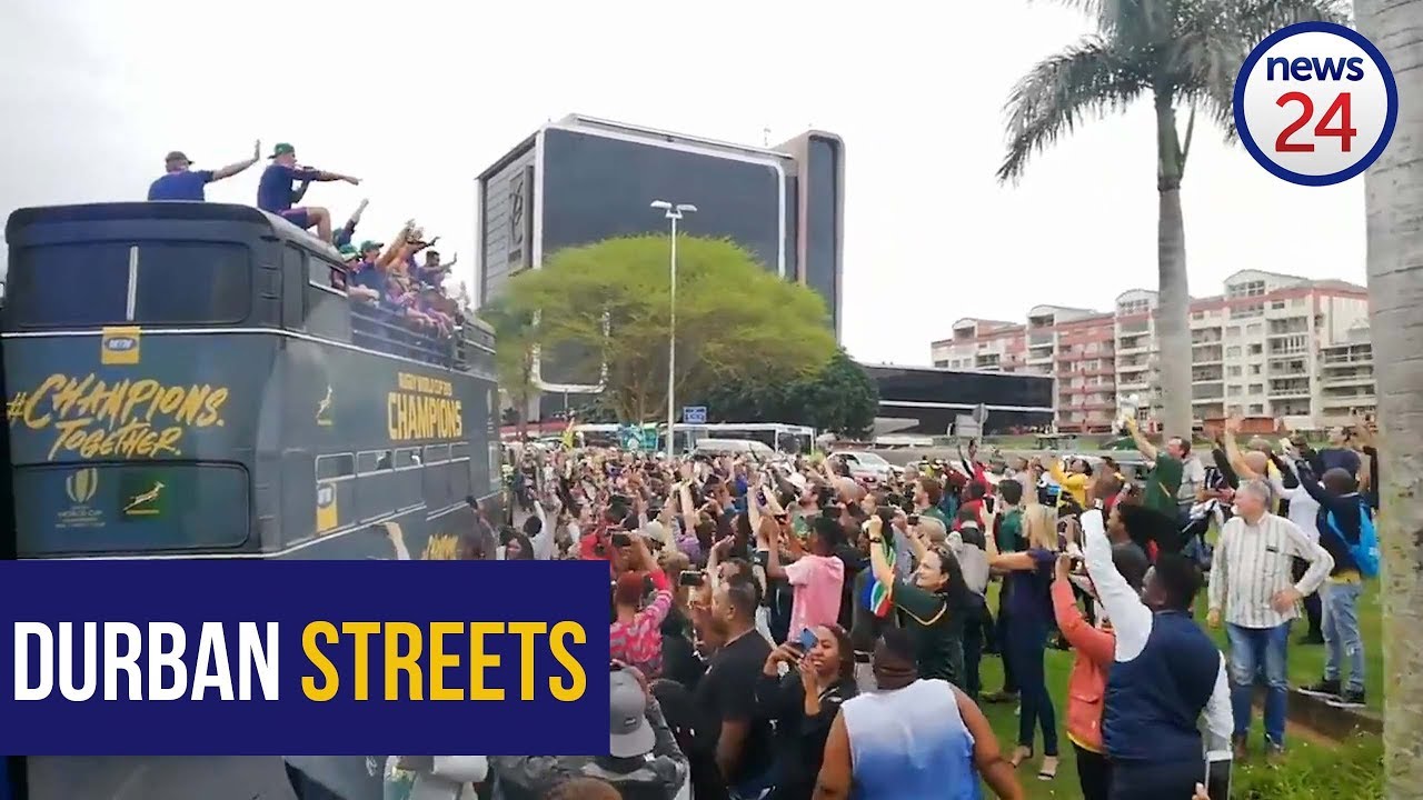 WATCH | Silver lining as the World Cup tours rainy Durban