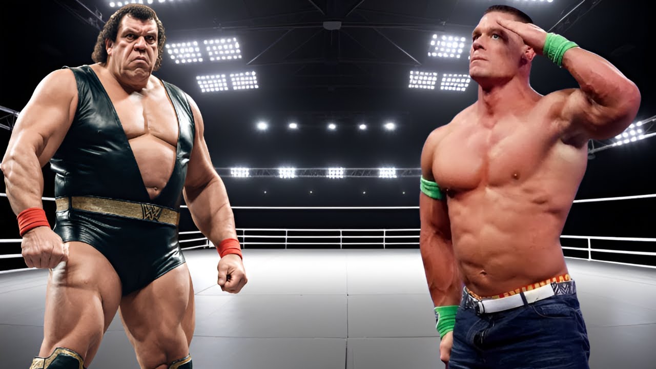 ⚡️WWE 2K24 ~ John Cena vs Andre The Giant : Legend Difficulty⚡️
