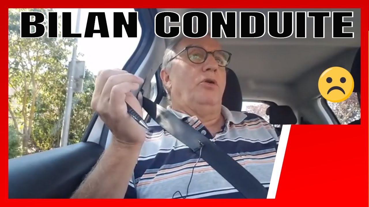 BILAN DE CONDUITE 3 _ BILAN : PIÉTONS - FREINAGE - FEUX - ETC...