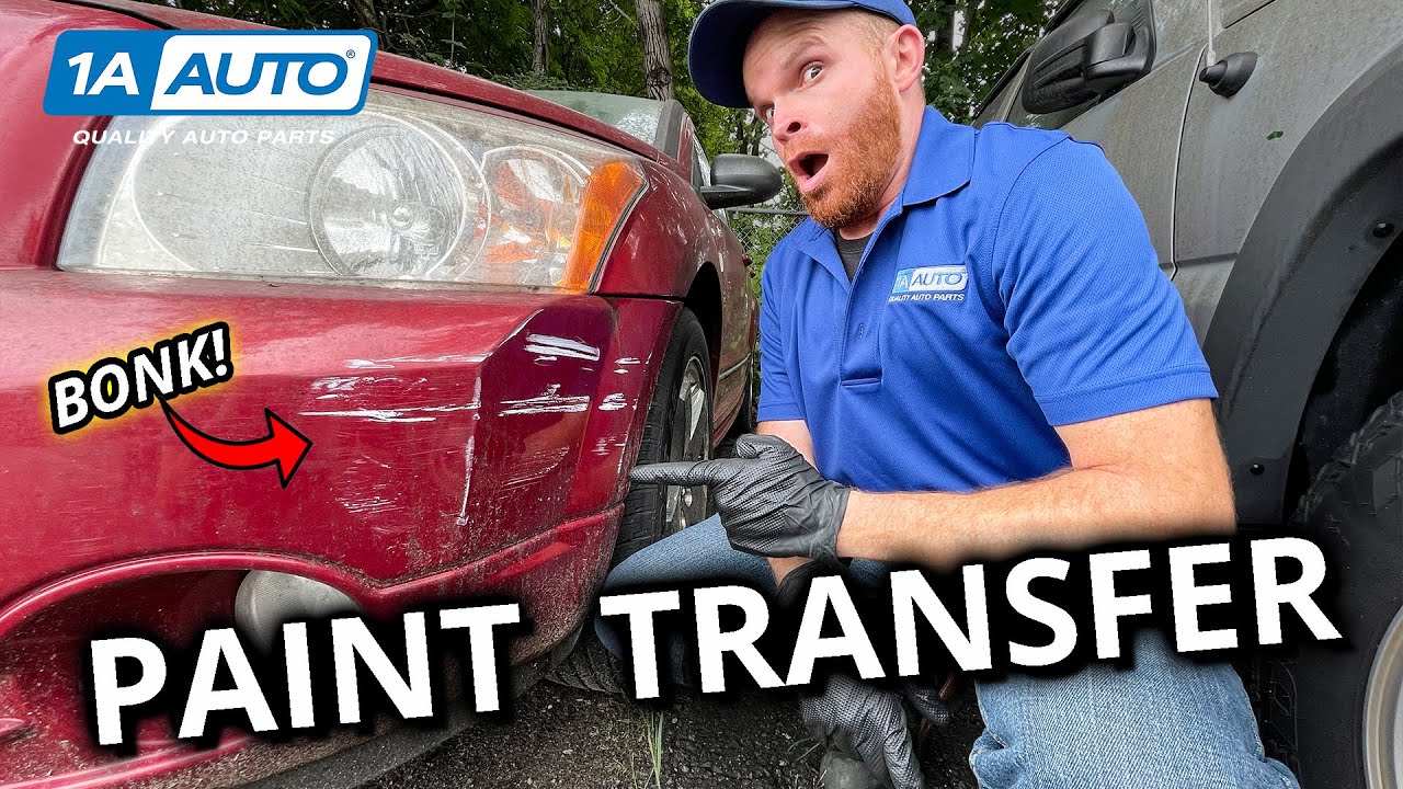 Someone Bumped or Scraped Your Car or Truck? How to Remove or Repair Paint Transfer!